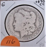 1890 CC Morgan Dollar - Good