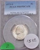 1973-S PR69 DCAM Jefferson Nickel