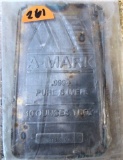 A-Mark 10 oz silver bar