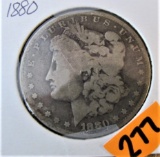 1880  Morgan Dollar