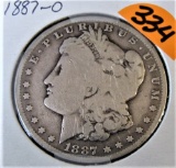 1887 O   Morgan Dollar