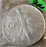 2005 Walking Liberty 1 oz. silver round