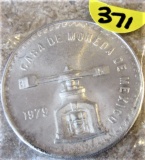 1979 Casa De Moneda De Mexico 1 oz silver round