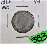 1883 N/C Liberty Nickel