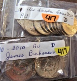 (21) 2010 D BU and AU Dollars