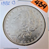 1882 O Morgan Silver Dollar