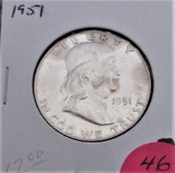 1951-P Franklin Half