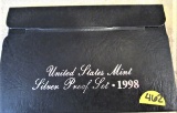 1998-S US Mint Silver Proof Set