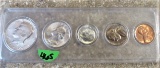 1964 Uncirculated Mint Set H,Q,D,N,P