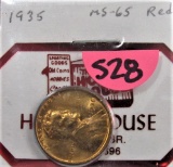1935 MS65 Lincoln Cent