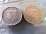 1817 and 1835 Large Cents