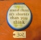 Chalk Toilet Seat Plaque