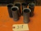 Lot of 6 Miniature Trench Art Vases