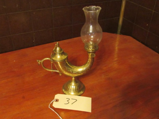 Brass Genie Oil Lamp