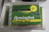 (9) boxes  Remington 22 LR Plated Long Nose bullets