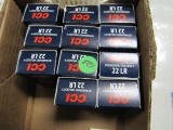 (11) BOXES OF CCI 22 LR 40 grain Target Bullets