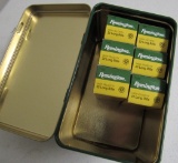 (6) boxes of High Velocity 22 LR Bullets in Remington Tin