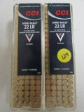 (2) Boxes CCI Mini Mag 22 LR