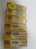 (6) boxes of Winchester 22 shorts