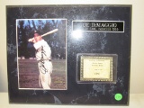 Joe DiMaggio Plaque