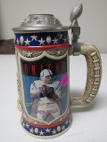 Johnny Unitas Super Bowl 5 Beer Stein