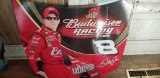 Dale Jr Bud Racing Team on Hood