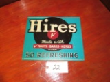 Hires Root Beer Metal Sign