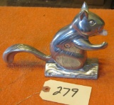 Metal Squirrel Nutcracker