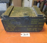 1941 Wood Ammo Box