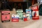 6 Antique Spice Tins