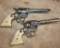 (2) Stallion 38 Nichols Cap Guns