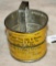 Rare Advertising Sifter-Bartlett Filling Station