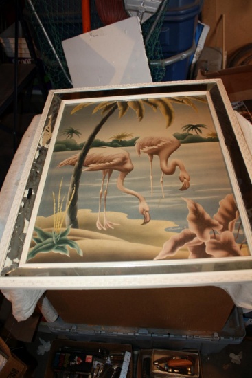 Vintage Turner Mid Century Flamingo