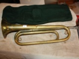 Antique Brass Bugle