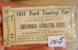 Rave 1917 Ford Touring Club Ticket