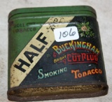 Half and Half Tobacco Pocket Tin