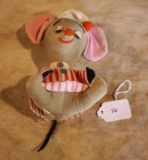 Vintage Dream Pets Pink/Grey Mouse Toy