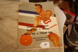 Rare 1954 Wayne St. and Wayne HS Programs