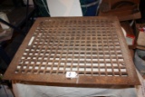 Antique Cast Iron Air Flow Grate