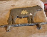 Vintage Cow Weather Vane