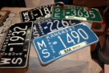 (5) Kansas Truck License Plates