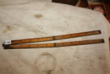 Antique Brass and Wood OL Stephens no. 51 Rule