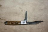 Rare LG Cutlery Bone Scale Folding Knife