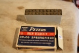 Antique Peters 30-06 Box and Casings