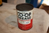 Antique Co-op Grease Can, 1 lb.