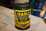 Rare Searle Petroleum Water Pump Grease Can, 1 lb.