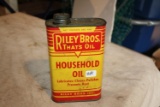 Antique Riley Bros. Household Oil Can