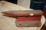 Vintage Primitive Handmade RR Tie Anvil, well made