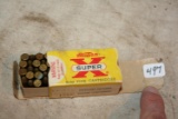 Rare Western Super X Rim Fire 22 Cartridges