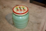 Jadeite Tulip Jar, 4.5